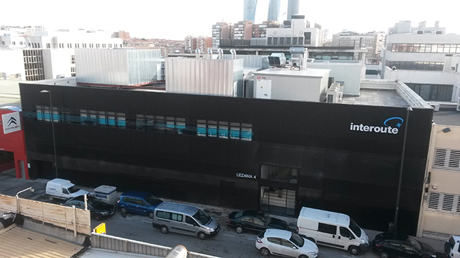 Centro de datos de Interoute en Madrid