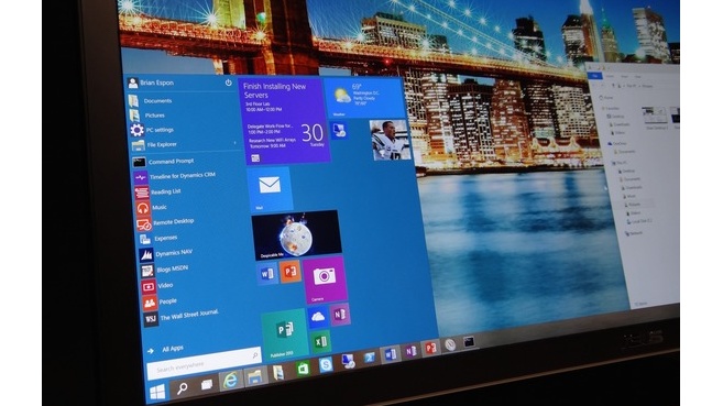Windows 10 menu de inicio