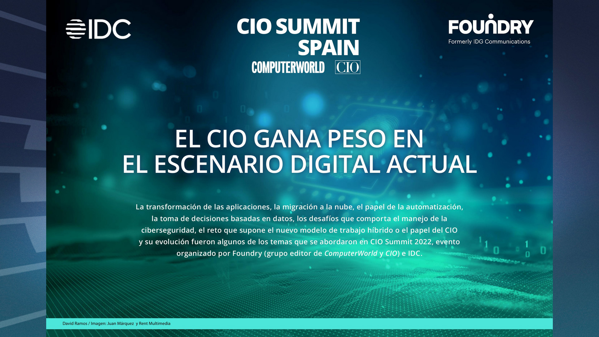 ComputerWorld Insider Evento CIO Summit Spain 2022